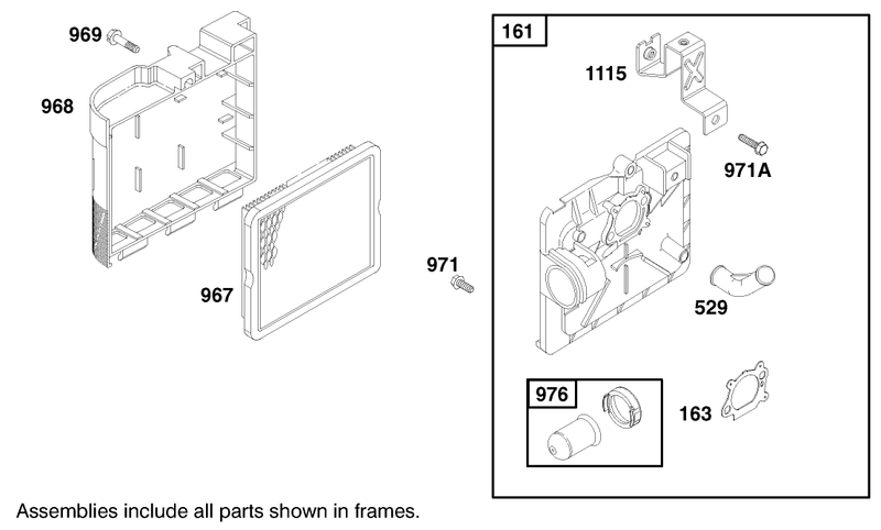 Engine Briggs and Stratton Model 12f802 1767 E1