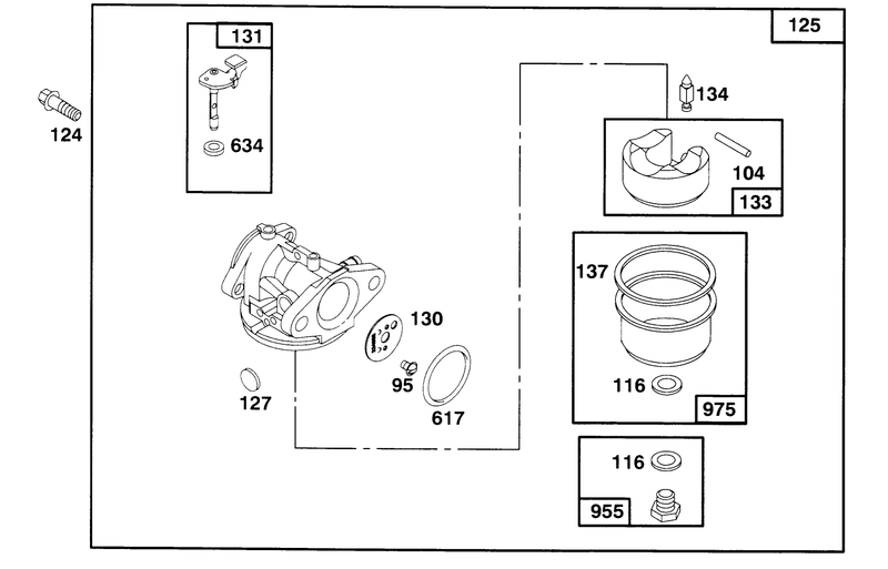 Engine Briggs and Stratton Model 12f802 0667 01