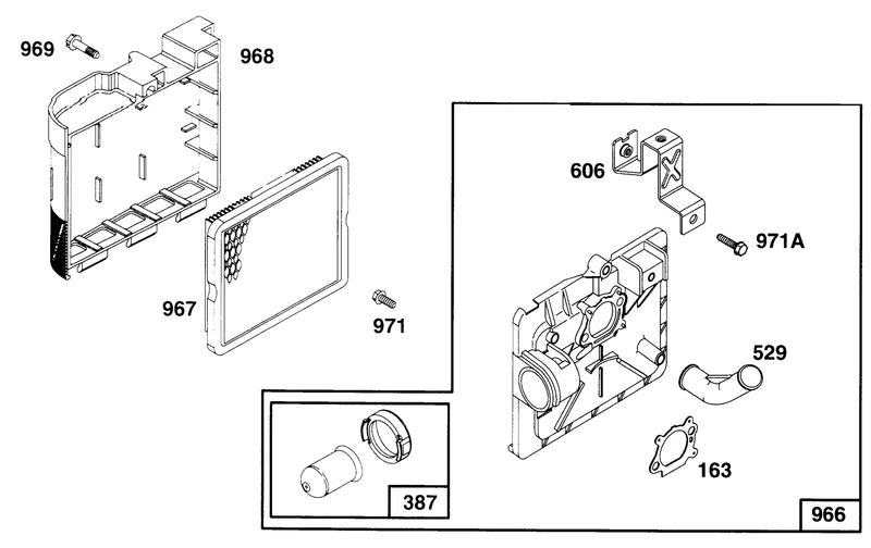Engine Briggs and Stratton Model 12f802 0667 01