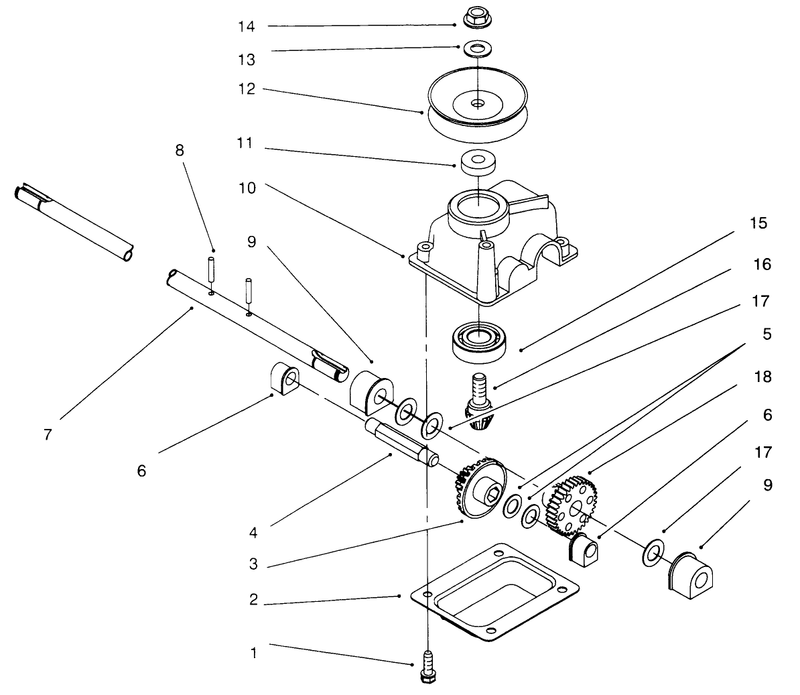 Gear Case Assembly