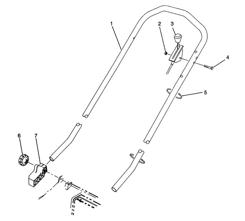 Hp Handle Assembly model No 20910 Only