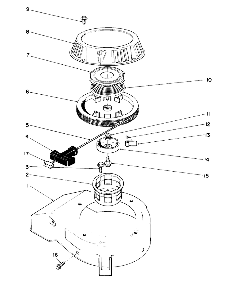 Recoil Assembly model No 47pl0 6