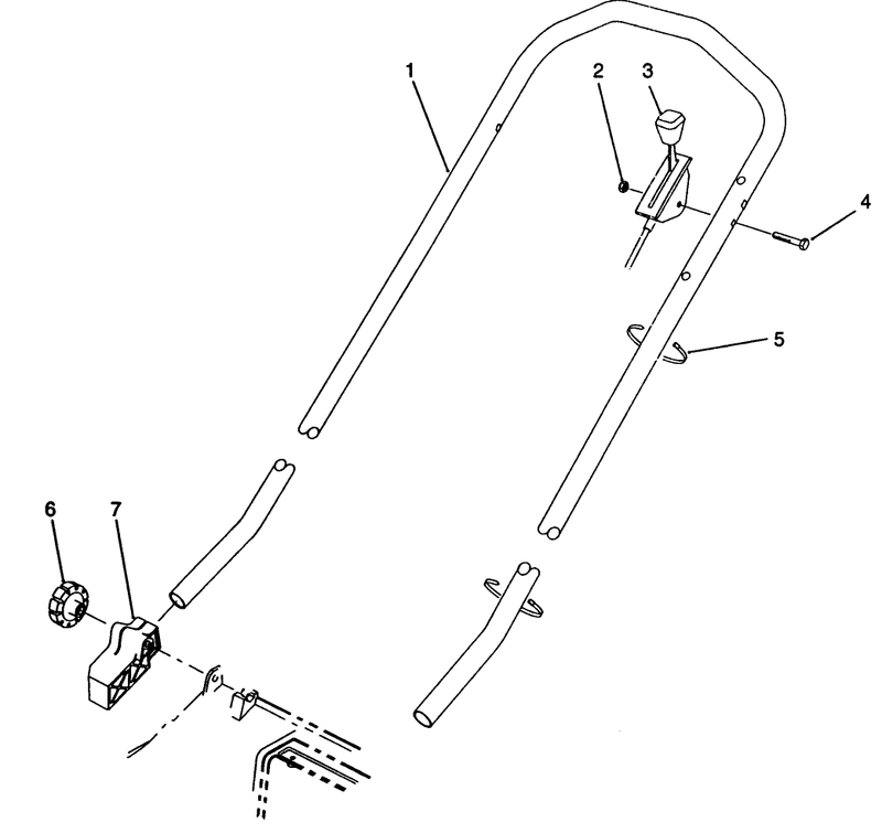 Hp Handle Assembly model No 20911b