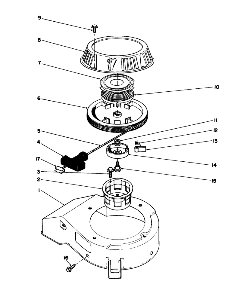 Recoil Assembly model No 47pn2 6