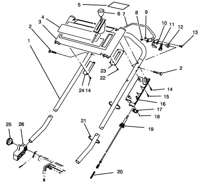 S P Handle Assembly