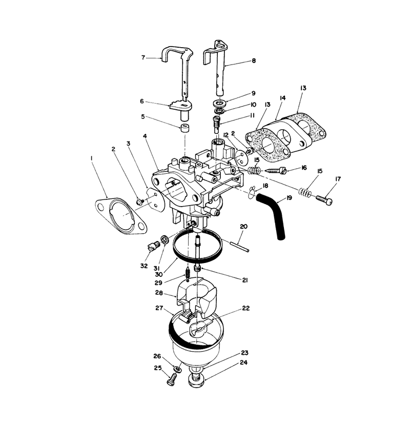 Carburetor Assembly model No Vmk9 5