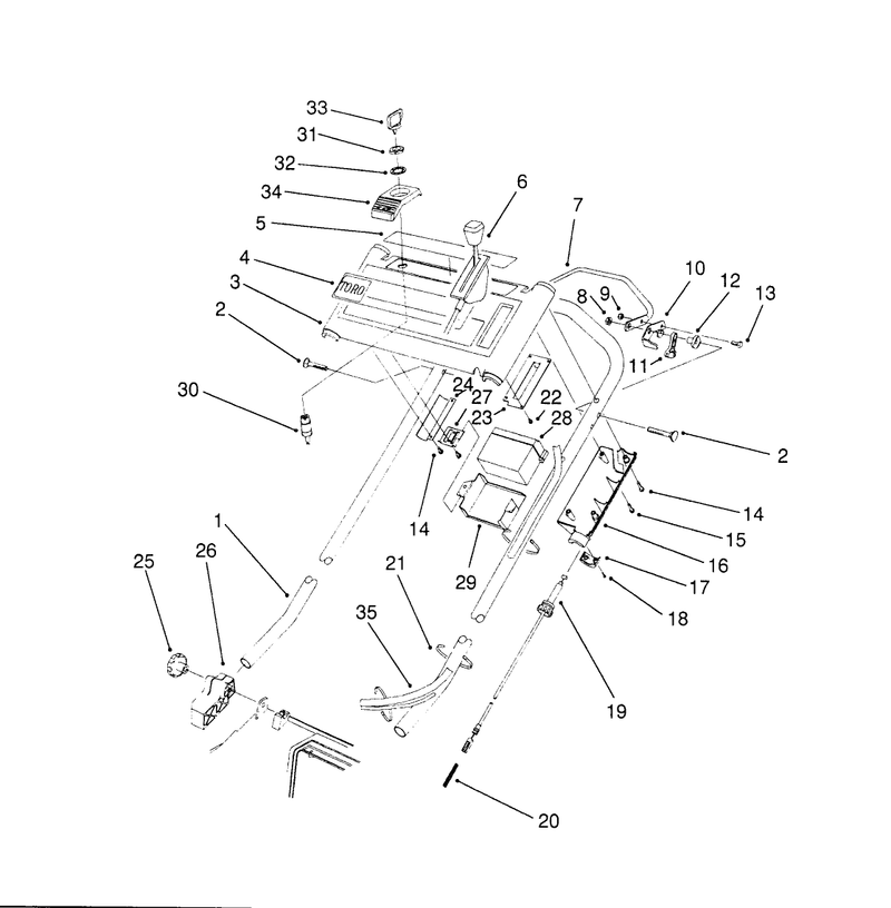 S P Handle Assembly