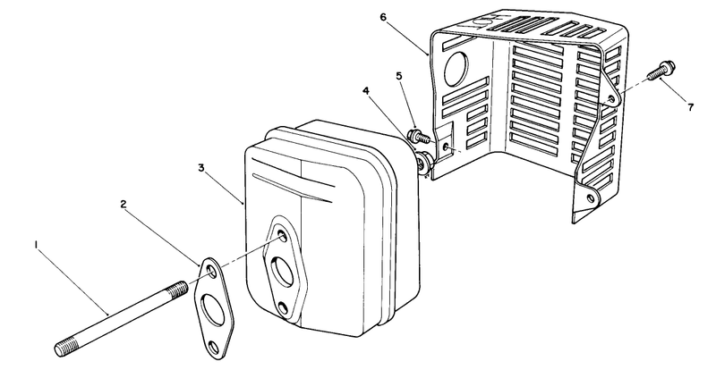 Muffler Assembly model No Vml0 5