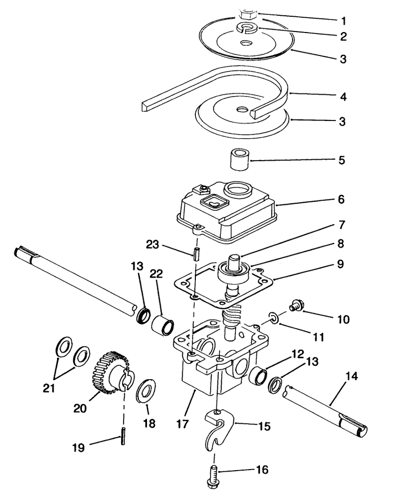 Gearbox Assembly No 71 8250