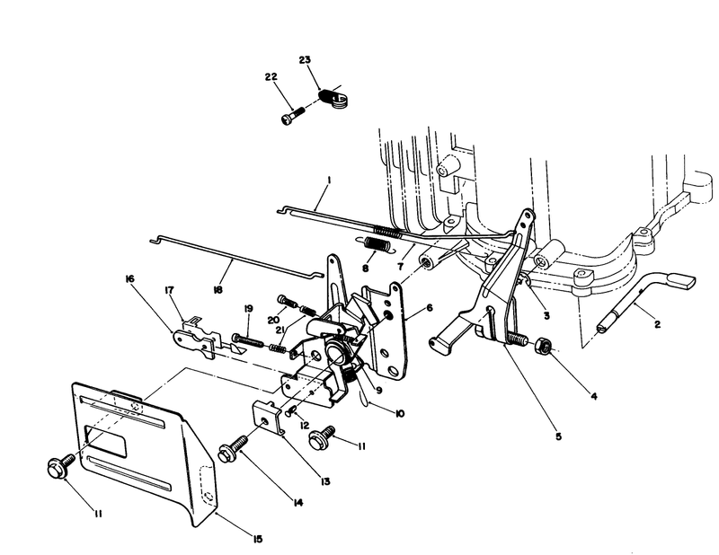 Governor Assembly model No Vml0 5
