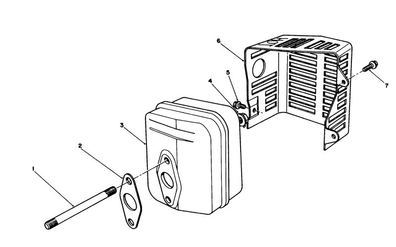 Muffler Assembly model No Vml0 5
