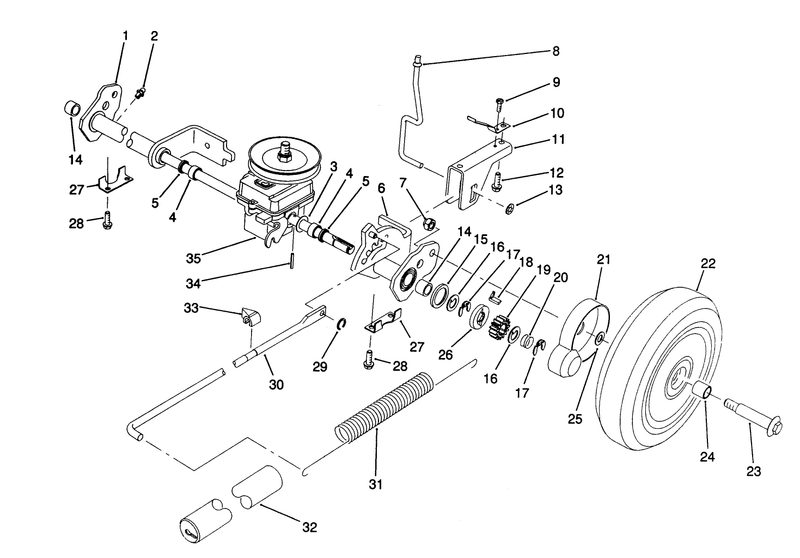 Sp Rear Axle Assembly