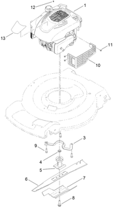 Engine and Blade Assembly