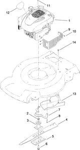 Engine and Blade Assembly