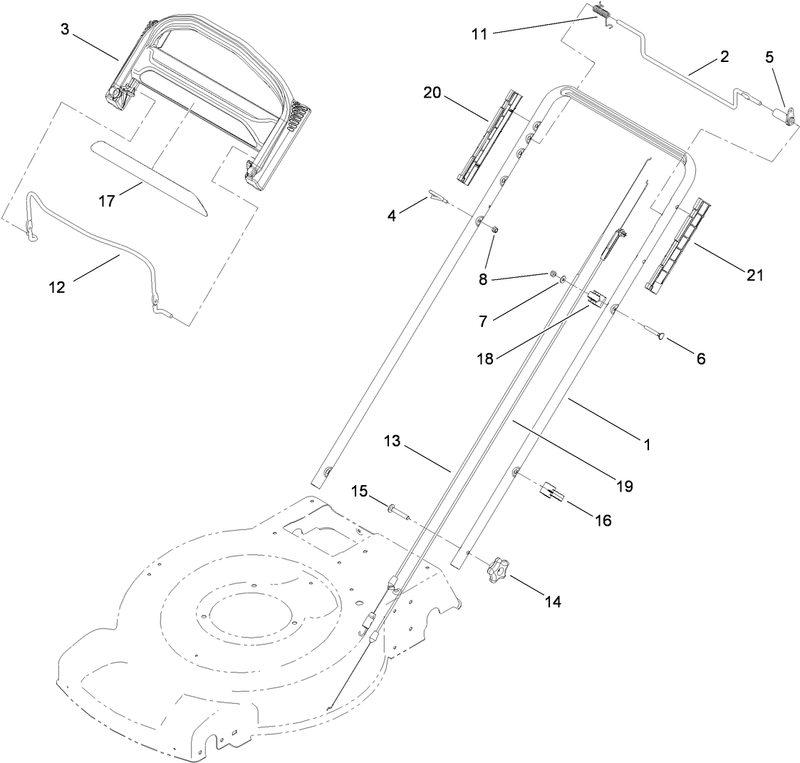 Upper Handle Assembly