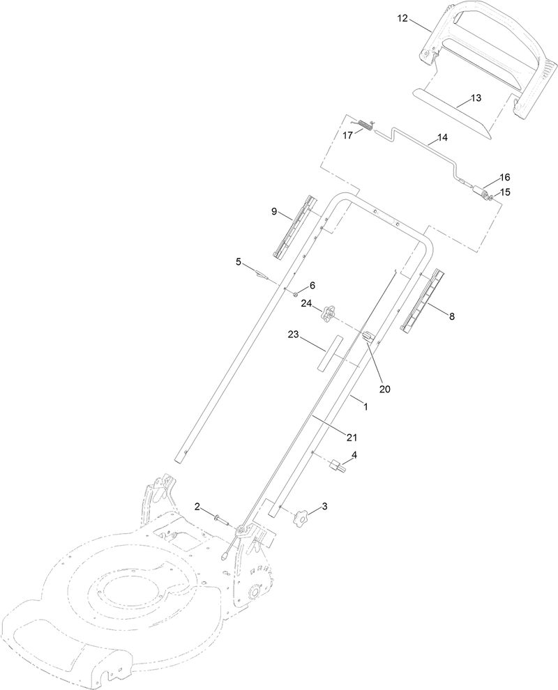 Upper Handle Assembly