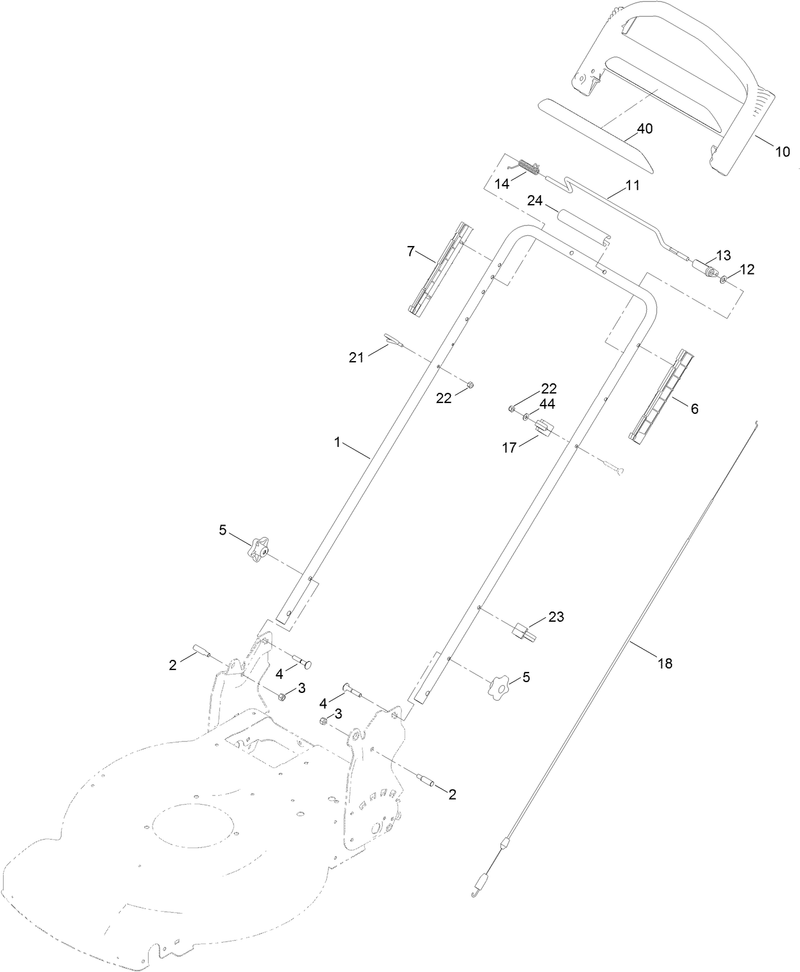 Handle and Control Assembly