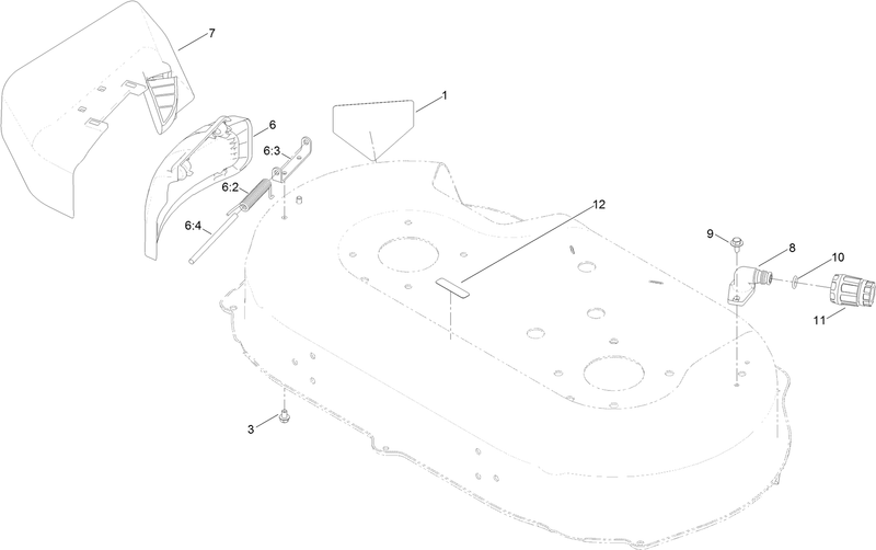 Side Discharge Chute Assembly