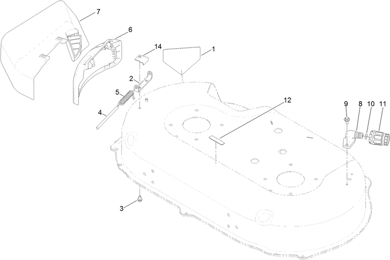 Side Discharge Chute Assembly