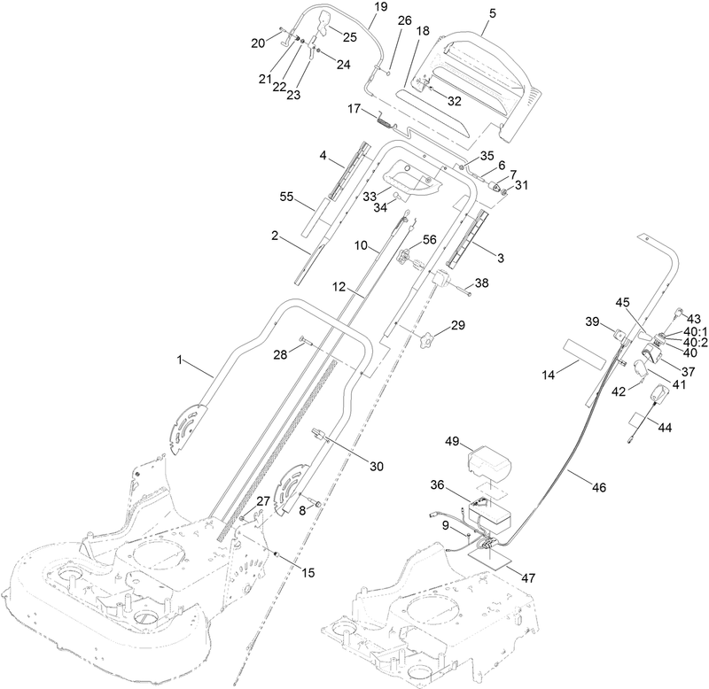 Handle and Electrical Assembly