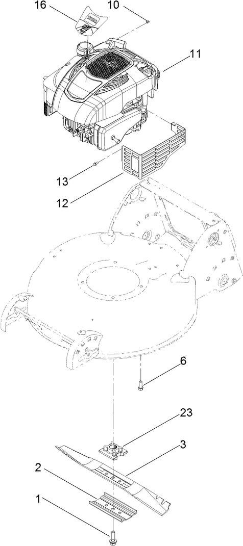 Mower Blade Assembly