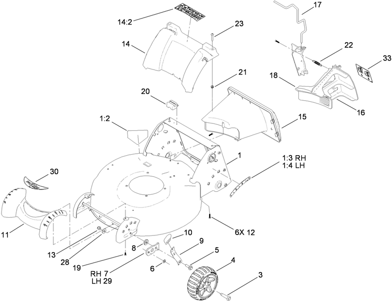 Housing Rear Cover and Front Axle Assembly