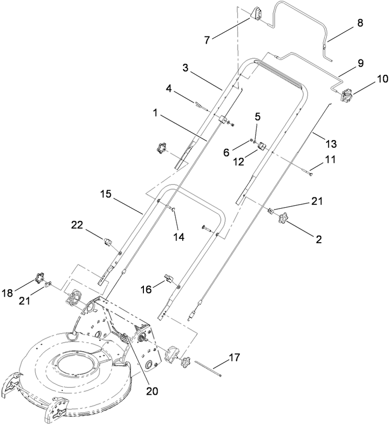 2 Bail Handle Assembly