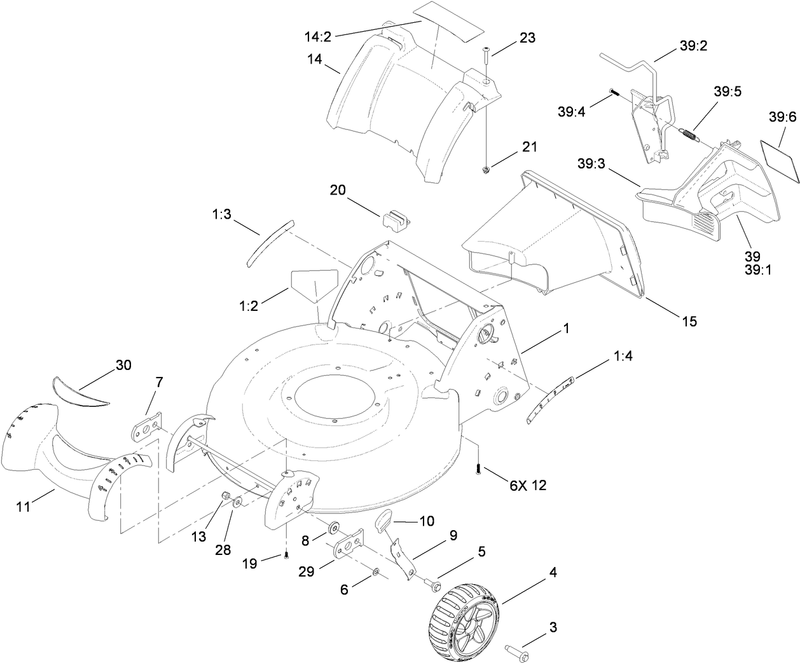 Housing and Rear Cover Assembly