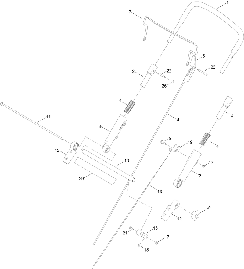 Upper Handle Assembly