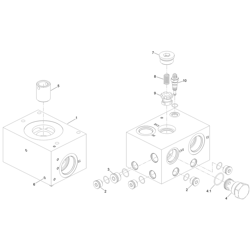 Return Manifold Assembly No 133-5957