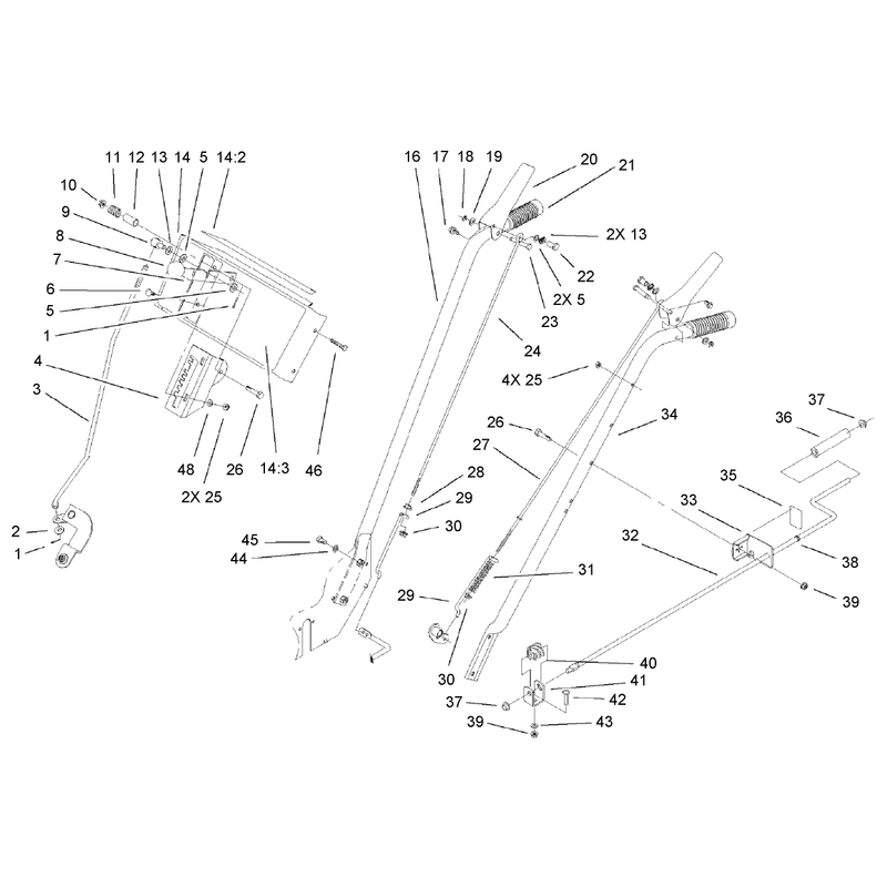 Handle and Control Assembly