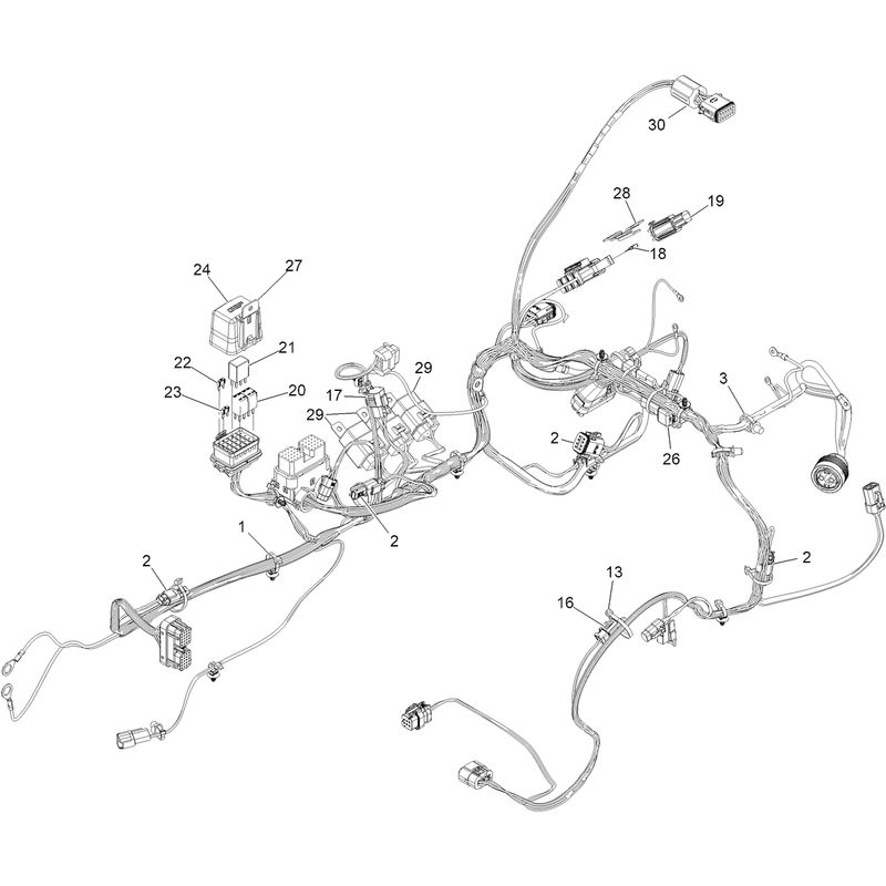 Chassis Harness Assembly No. 146-6418