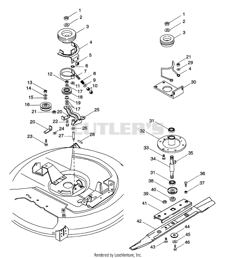Mower Spindle
