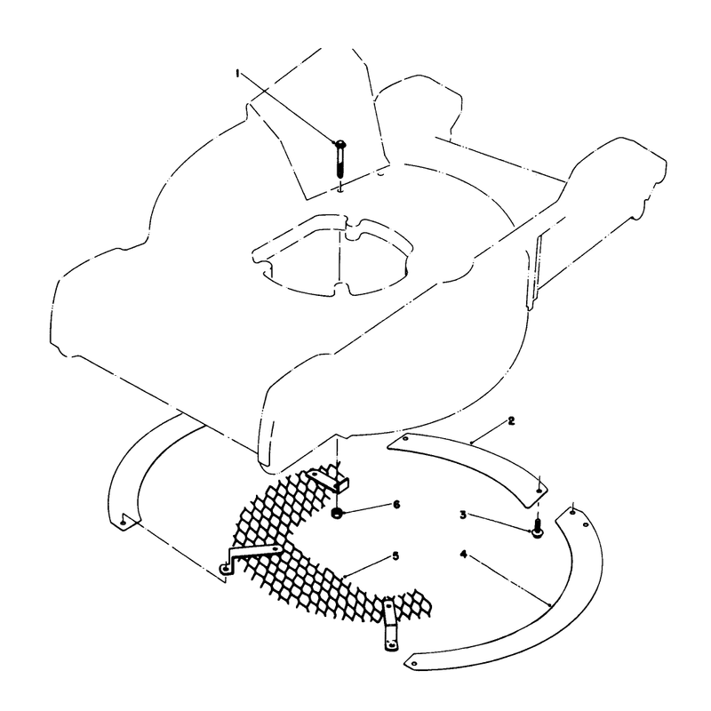 Leaf Shredder Kit No 59100 Optional