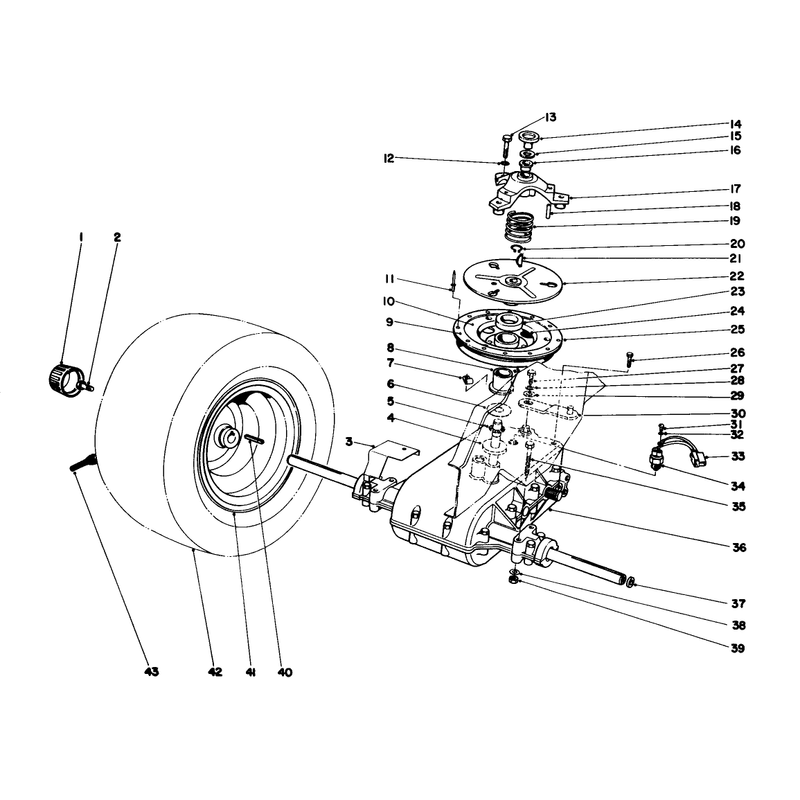 Transaxle & Clutch Assembly