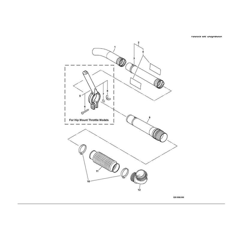 Blower Tubes