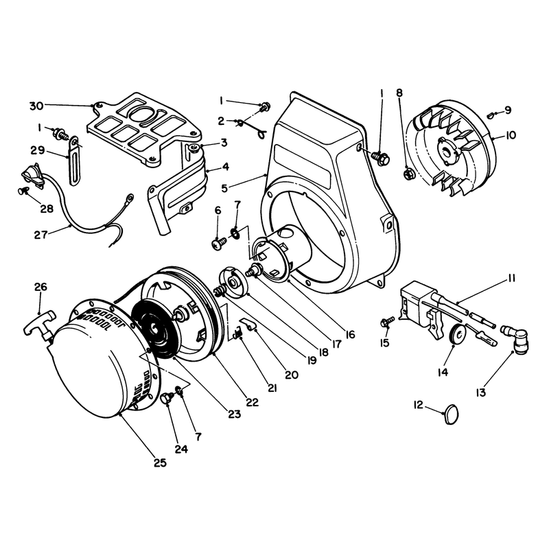 Recoil Starter Assembly