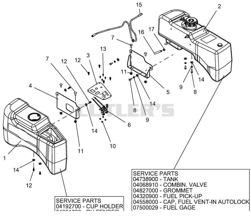Fuel System - Non-CARB