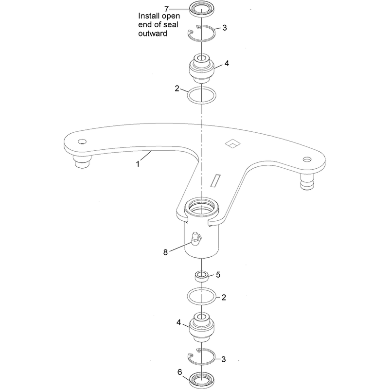 Deck Idler Assembly No. 126-2314