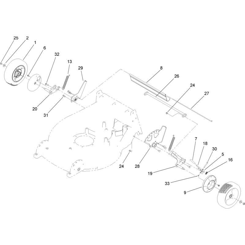 Rear Wheel Assembly