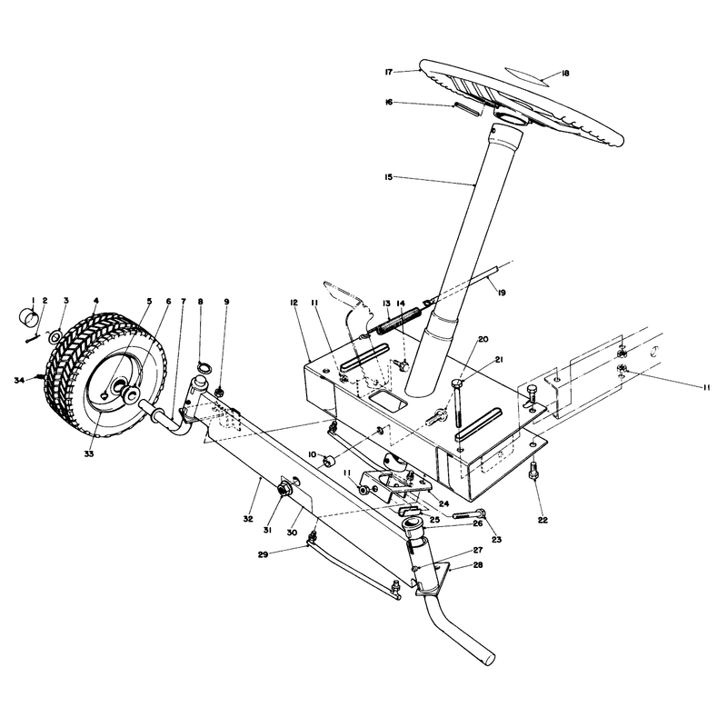 Front Axle Assembly