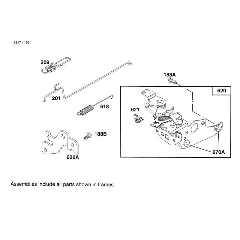 Engine Briggs and Stratton Model 127802-0640-01