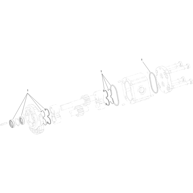 Gear Pump Assembly No 117-6307