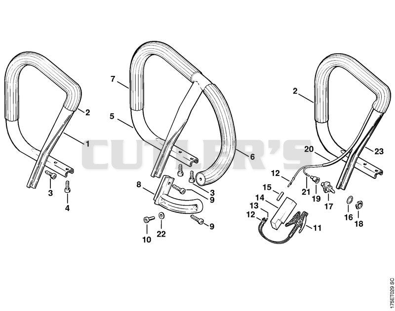 Handlebar, Heating element