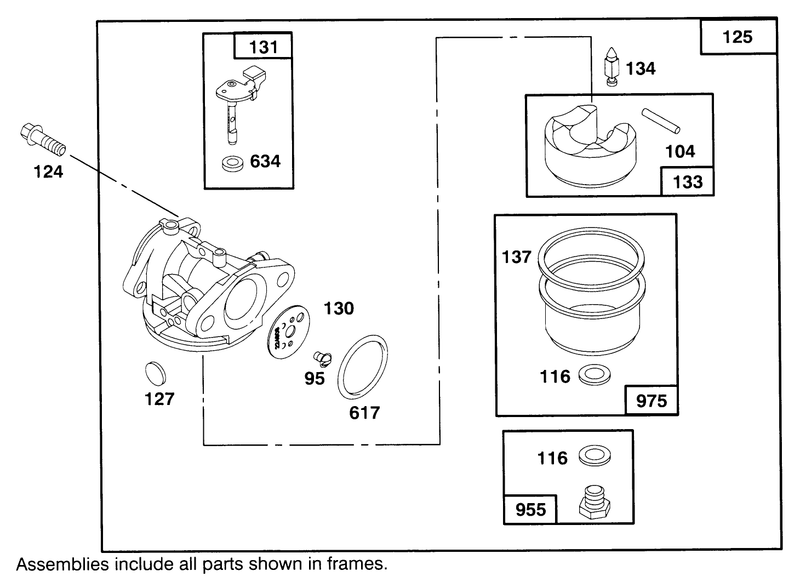 Engine Briggs and Stratton Model 12e802 0653 01