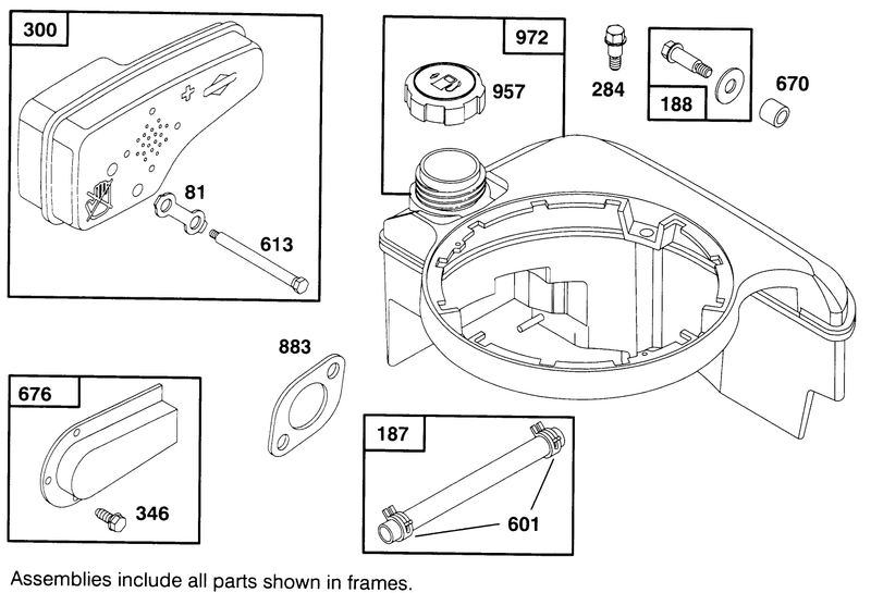 Engine Briggs and Stratton Model 12e802 0653 01