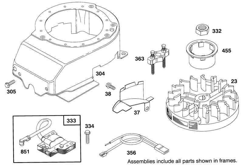 Engine Briggs and Stratton Model 12e802 0653 01
