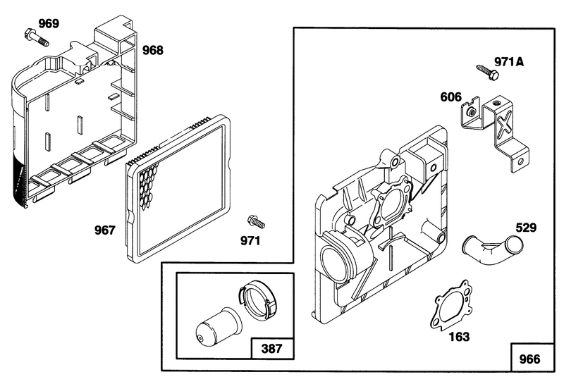 Engine Briggs and Stratton Model 12e802 0620 01