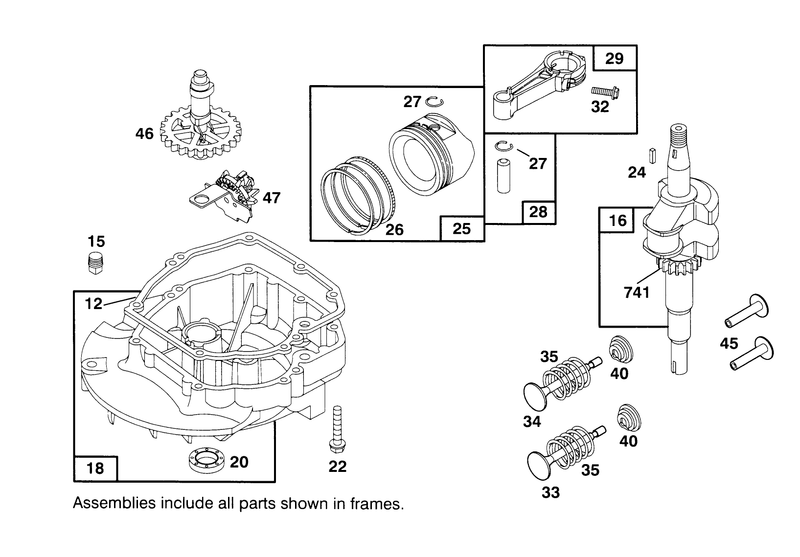 Engine Briggs and Stratton Model 12e802 0620 01