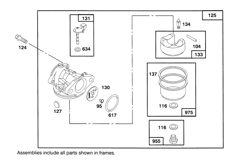 Engine Briggs and Stratton Model 12e802 0620 01